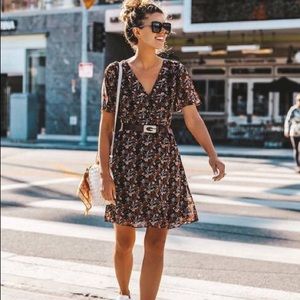 fit flare dress long sleeve